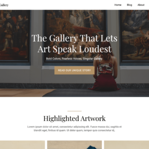 pallete-gallery-wordpress-template-free