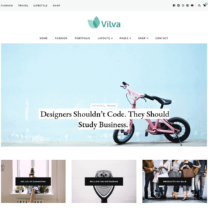 vilva-wordpress-theme-free