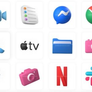 3D-icons-set-free