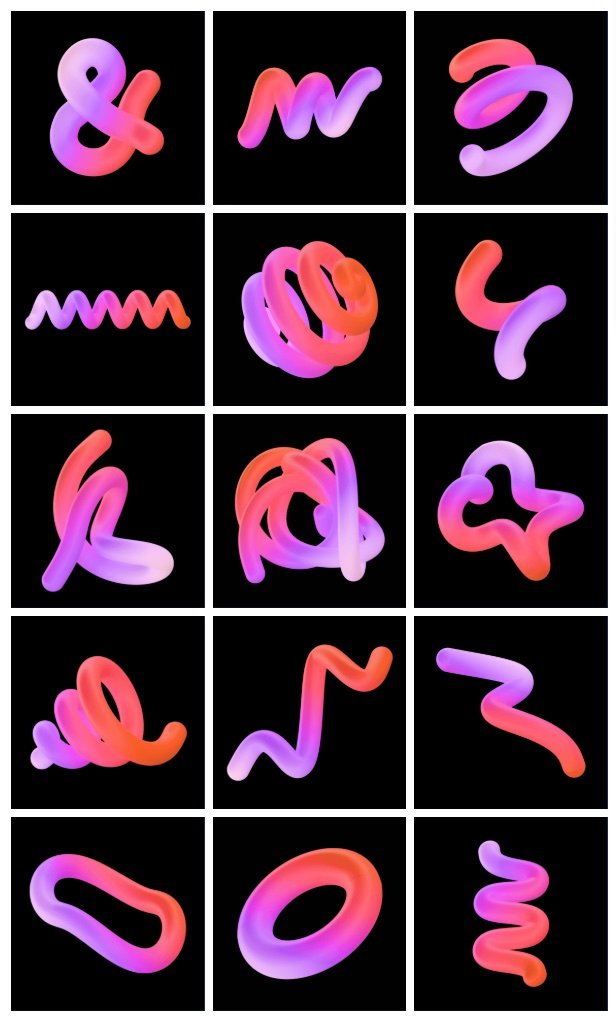 squiggle-free-3d-illustration